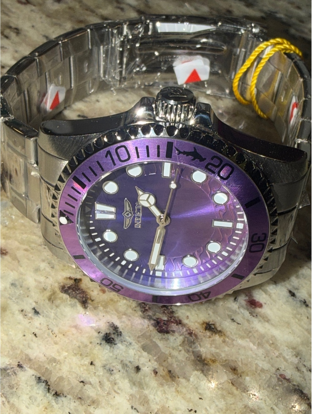 $249 BRAND NEW INVICTA PRO DIVER PURPLE FACE 43mm WATCH - Picture 9 of 9
